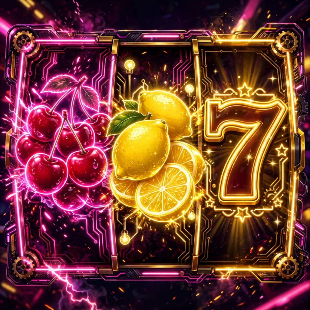 Neon Fruits slot game thumbnail